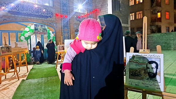نخستین مناجات‌های مشترک؛ مادر و کودک در حریم اعتکاف