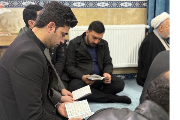 مراسم عزاداری شهادت امام موسی کاظم (ع) و پاسداشت شهدای امنیت در اسلامشهر 