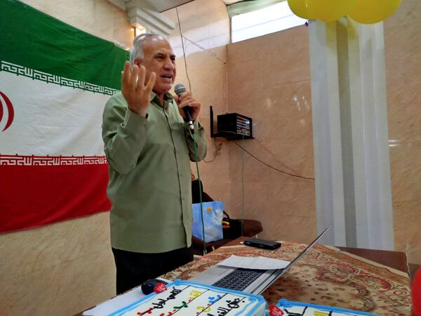 جشن الفبا دانش‌آموزان پایه اول دبستان شهید پسندیده فدافن