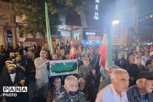 حضور باشکوه بانوان در رژه جانفدایان ایران