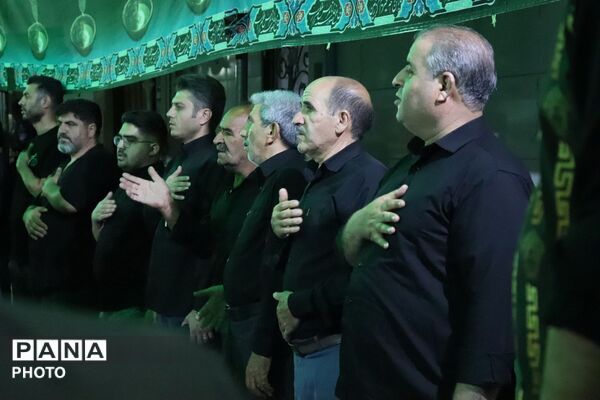 مراسم سوگواری حضرت قاسم بن الحسن (ع) در هیئت جوانان عباسیه شیرودی اسلامشهر