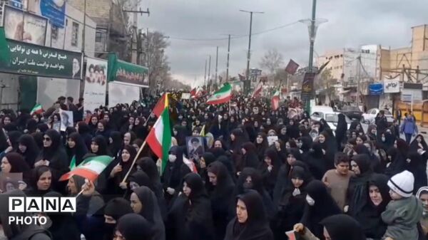 حضور پر شور مردم کوهدشت در راهپیمایی عظیم روز قدس