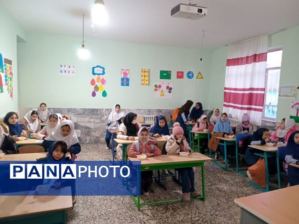 مراسم عزاداری ایام فاطمیه در مدرسه شهید خاقانی شیروان