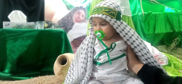 اجتماع شیرخوارگان حسینی در چناران