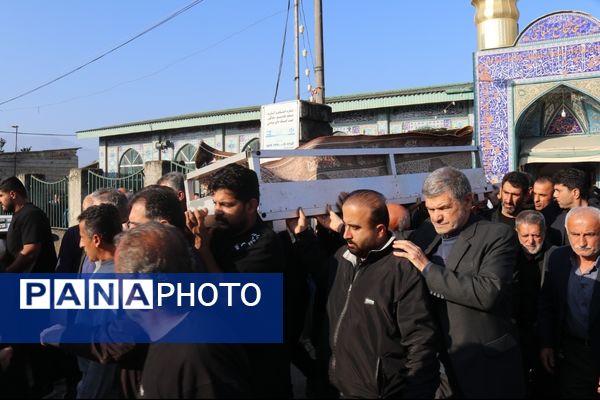 پدر شهید احمد کیومرثی دیدار حق را لبیک گفت