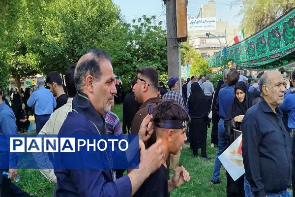 تشییع تاریخی سردارِ رشید در دزفول