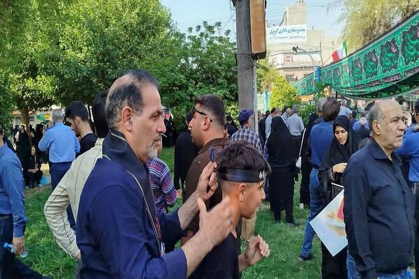تشییع تاریخی سردارِ رشید در دزفول