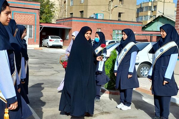 مراسم آغاز سال تحصیلی و نواختن زنگ مقاومت