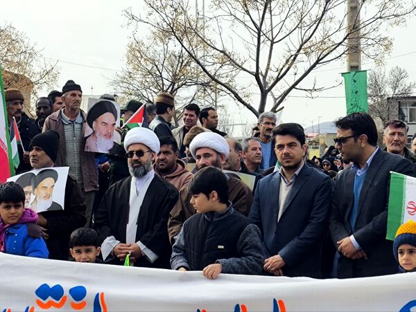 راهپیمایی۲۲ بهمن  شهرستان مانه 