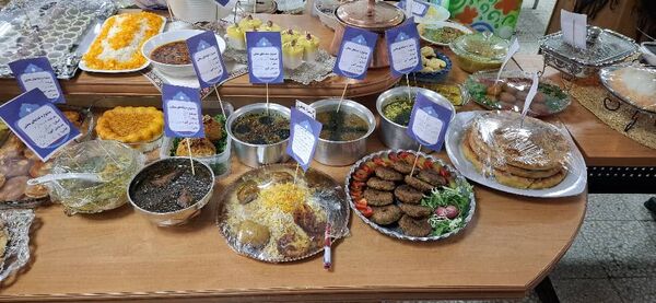خلاقیت هنری و فرهنگی دبستان شهید فکوری در «هفته ماها»