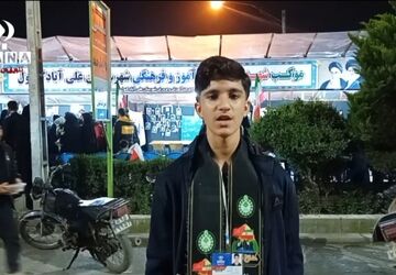 موکب شهدای دانش اموزی آموزش و پرورش شهرستان علی‌آباد کتول