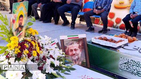  «در پناه دو ماه» در گلزار شهدای فارسان