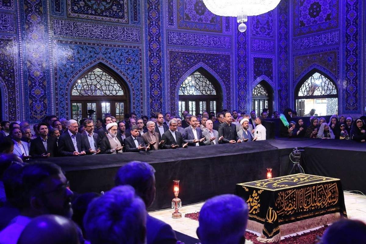 تجدید میثاق وزیر دادگستری و استاندار خراسان رضوی با آرمان‌های رهبر شهید انقلاب اسلامی 