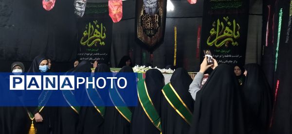 مراسم استقبال از شهدای گمنام در دبیرستان شهید صدوقی ناحیه 2 کرج 