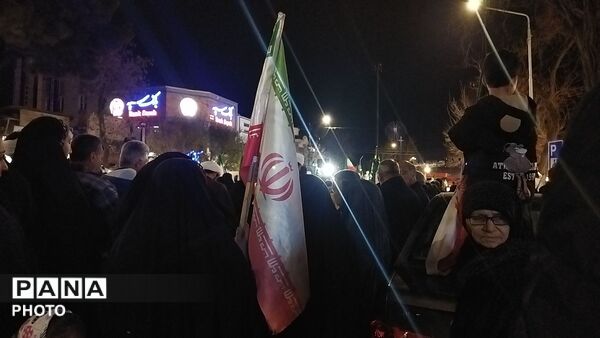 حضور گسترده و پرشور مردم انقلابی نیشابور در خونخواهی شهادت رهبر شهید