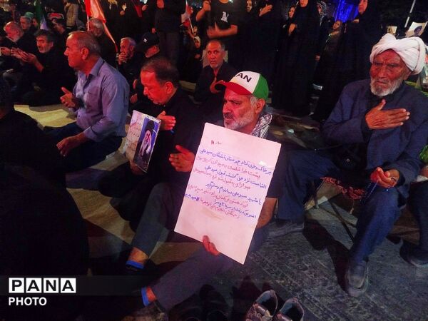 استمرار بی‌پایان در نیشابور؛ شب صد و بیست و هشتم عزای رهبر شهید_2