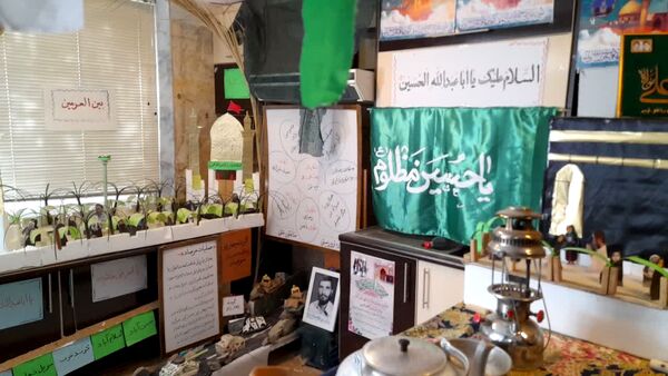 غبارروبی مزار شهدا در گناباد