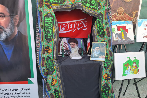 بازدید قائم‌مقام سازمان دانش‌آموزی وزارت از مواکب دانش‌آموزی کرمانشاه در مسیر خدمت‌رسانی اربعین