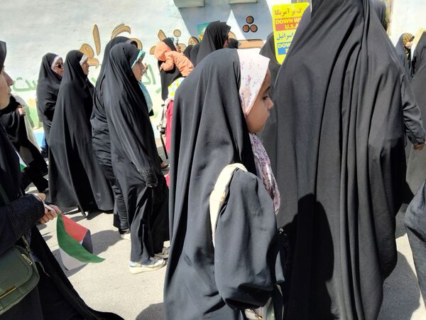 شهر وردنجان یک‌صدا به حمایت از فلسطین برخاست