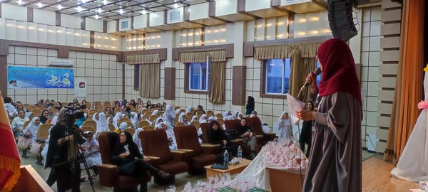 جشن تکلیف دانش‌آموزان دختر مدرسه سما شیروان