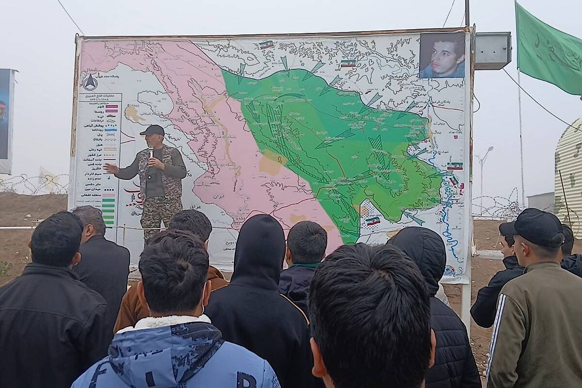 حضور دانش‌آموزان ناحیه دو شهرری در اردوی راهیان نور 
