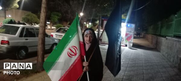 شب هفتاد و هشتم حضور شبانه در میدان جهاد شهر رشتخوار
