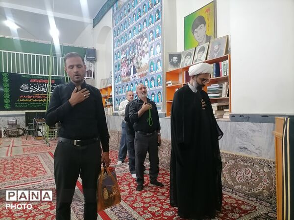برگزاری آیین  بزرگداشت آیت الله سید علی خامنه ای در مسجد جامع شهر بار