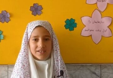 حس و حال قشنگ دانش‌آموزان روزه اولی نجف آبادی