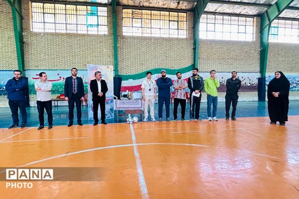اختتامیه مسابقات فوتسال بین‌مدرسه‌ای پسران جام اقتدار ایران در پردیس