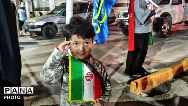 راهپیمایی در شهرستان گچساران 