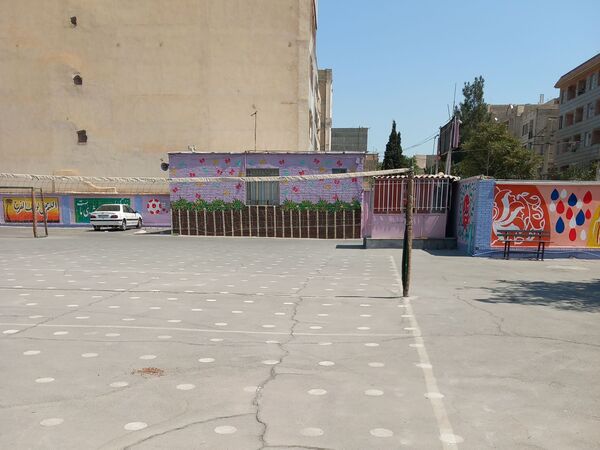 نوسازی و انجام اقدامات پروژه مهر در استقبال از بازگشایی مدارس در مدرسه عطیه شهرستان ملارد