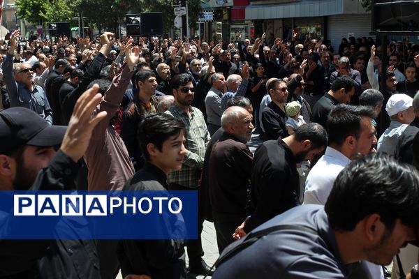 حرکت دسته عزاداری رحلت امام خمینی 