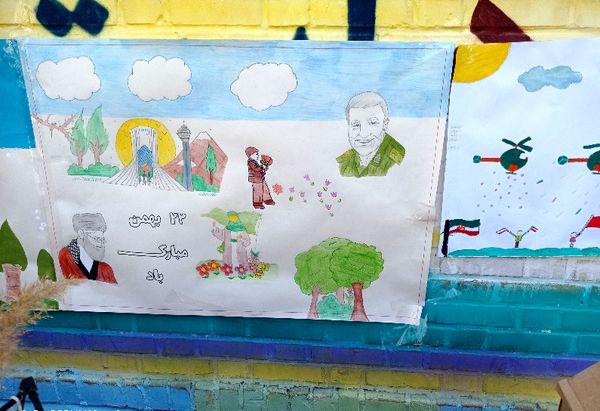 جشنواره ماها در دبستان ربابه هاشمیان یزدی شیروان