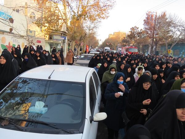 استقبال از شهدای گمنام در شهرستان بجنورد 