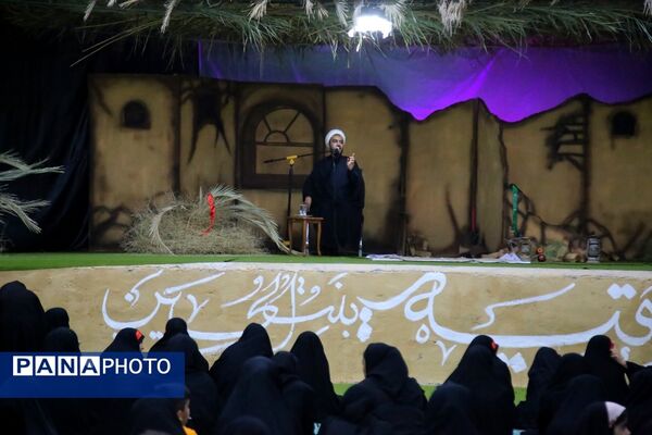 مراسم بنات الحسین در شهرستان تنگستان 