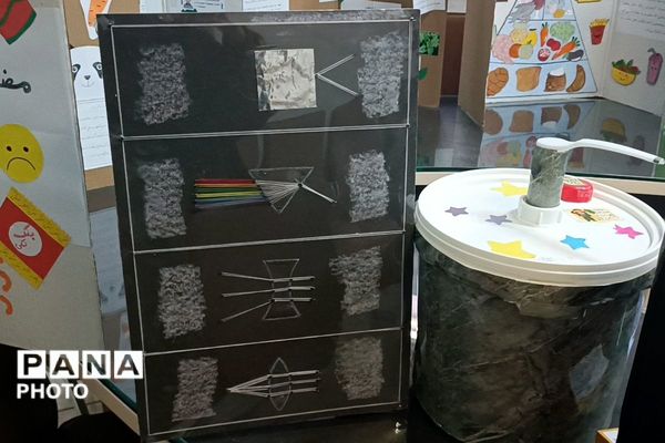 نمایشگاه «جابر دست‌سازه» مخترعان کوچک در آموزشگاه علامه طباطبایی پیشوا