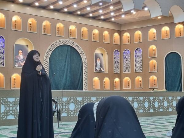 حضور دانش‌آموزان دبیرستان شهیده معصومه قزوینی در اردوی راهیان نور جنوب