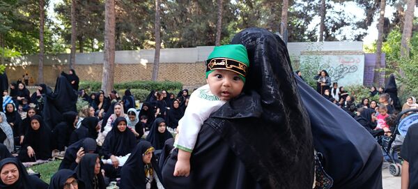 مراسم شیرخوارگان حسینی در آشخانه 