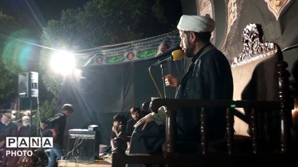 مراسم عزاداری در شب هفتم ماه محرم