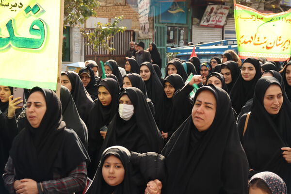 راهپیمایی ۲۲ بهمن بخش بندپی شرقی