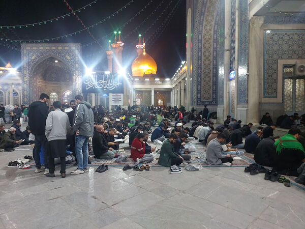 احیای شب بیست و یکم ماه رمضان در حرم حضرت معصومه(س)