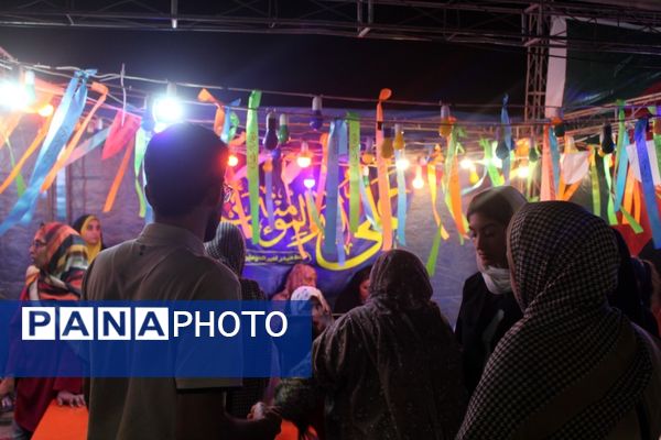 جشن و مهمانی کیلومتری عیدغدیرخم در بندرعباس