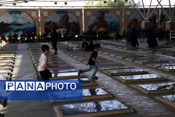 پیاده‌روی جاماندگان اربعین حسینی در تبریز