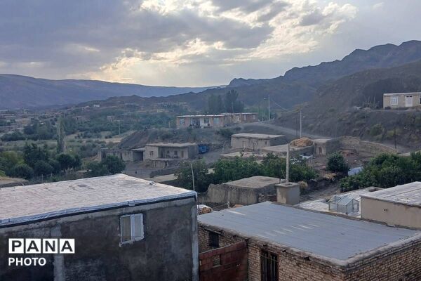 باران شدید در روستای مرزی قَتلیش