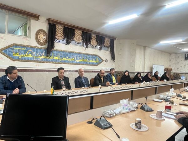 آیین معارفه سرپرست معاونت توسعه مدیریت و پشتیبانی آموزش‌وپرورش شهرستان قدس