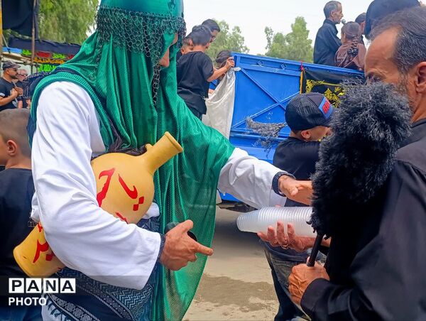 عزاداری تاسوعای حسینی در امامزاده سید معصوم(ع) قم