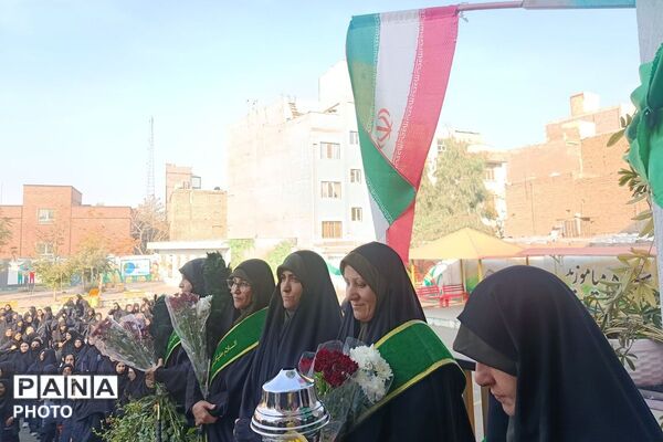 پیچیدن عطر رضوی در مدرسه شاهد مرضیه