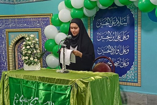 مراسم ولادت حضرت زینب(س) در دبستان صابران یک شهریار