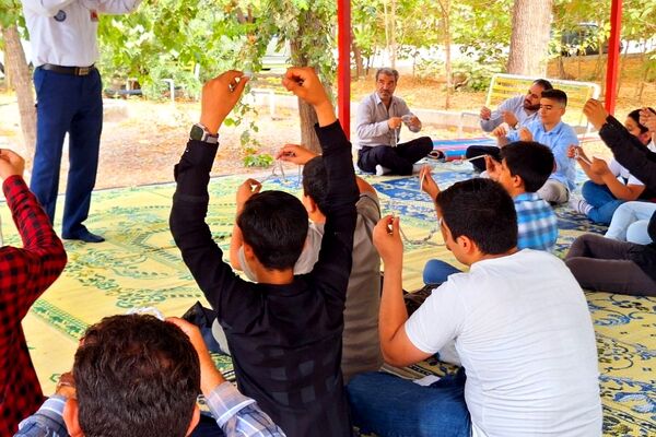 پیش‌اردوی آموزشی تشکیلاتی سازمان دانش‌آموزی ویژه پسران شهرستان‌های استان تهران 