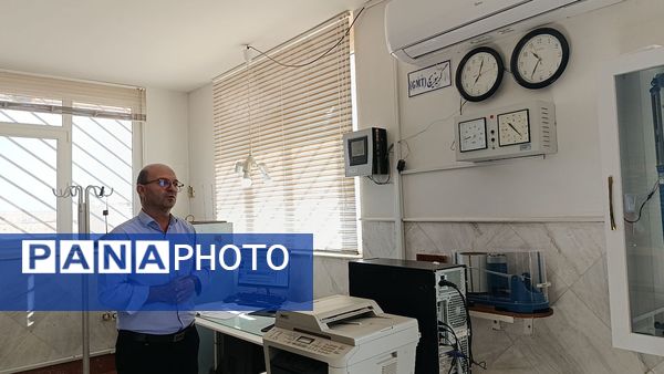 بازدید دانش آموزان دبیرستان فرزانگان از اداره هواشناسی خواف